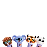 Клей-карандаш PVP 9г Луч ZOO, фигурный колпачок, МИКС