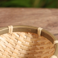 Чаша плетеная в 2 слоя, 10 см, бамбук