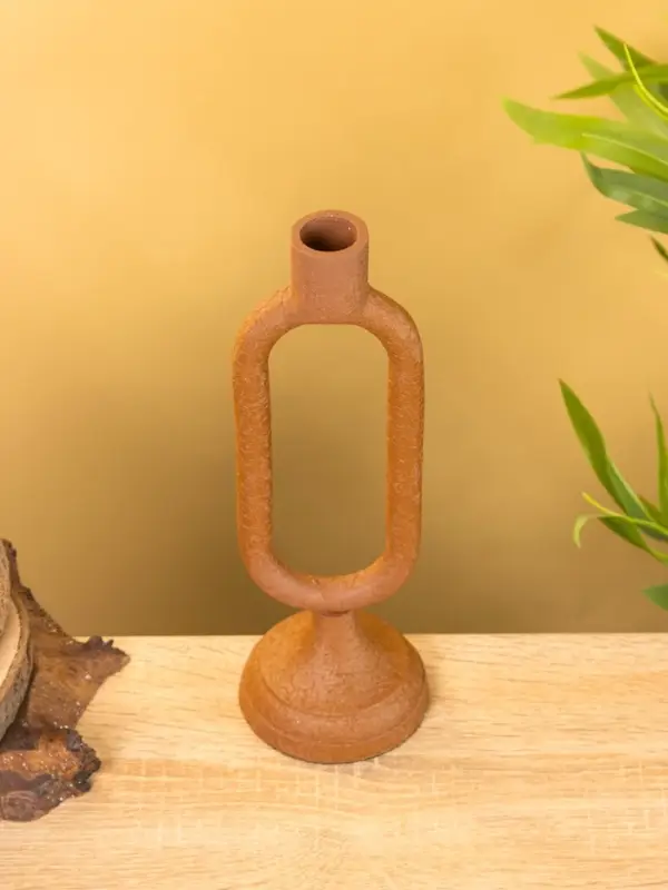 Подсвечник на 1 свечу "Бисквит" 8,5х,8,5х26 см