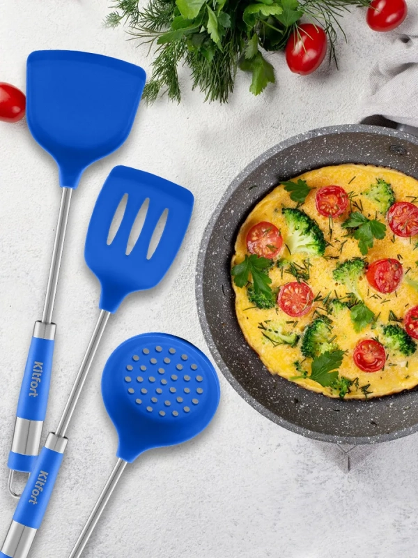 Набор кухонных принадлежностей силиконовые КТ-1265