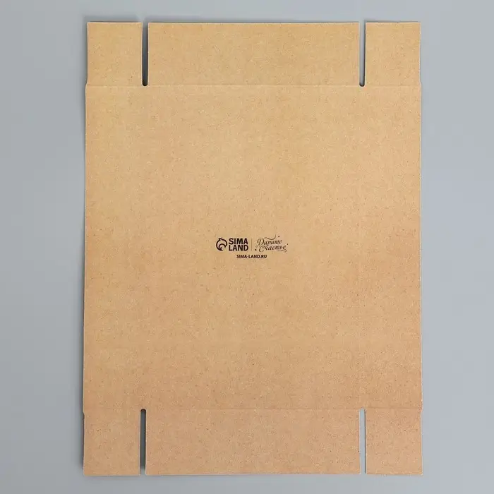 Кондитерская упаковка, коробка для макарун с пластиковой крышкой, &laquo;Ручная работа&raquo;, 18 х 12 х 3.5 см