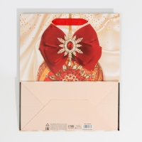 Пакет подарочный новогодний ламинированный &laquo;Драгоценности&raquo;, ML 23 х 27 х 11,5 см, Новый год