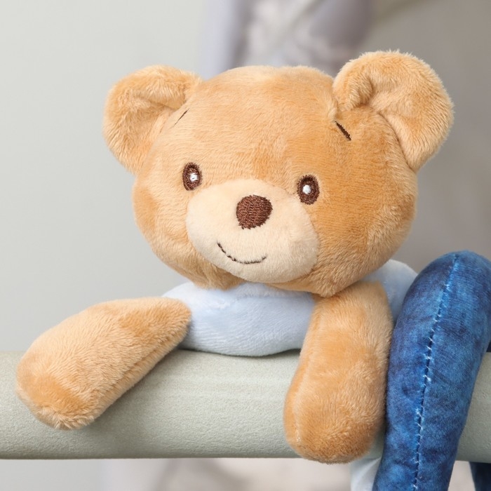 Растяжка - спираль с игрушками дуга на коляску / кроватку для малышей &laquo;Мишка&raquo;, Mum&Baby