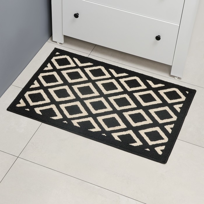 Коврик для дома Доляна &laquo;Полли&raquo;, 90&times;60 см