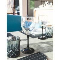 Набор стеклянных бокалов для вина &laquo;Домино&raquo;, 350 мл, 6 шт