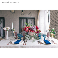 Тарелка фарфоровая обеденная Magistro &laquo;Лакомка&raquo;, d=25 см, цвет белый