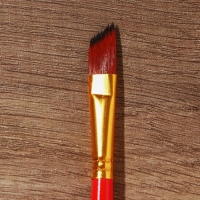 Кисть для рисования набор 4 шт. синтетика плоские &laquo;Давид&raquo;, №4,6,8,10