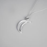 Светодиодный кулон &laquo;Полумесяц&raquo; 60 см, батарейки, свечение мульти (RGB)