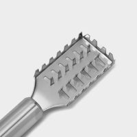 Рыбочистка Доляна &laquo;Металлик&raquo;, 20 см, цвет серебристый