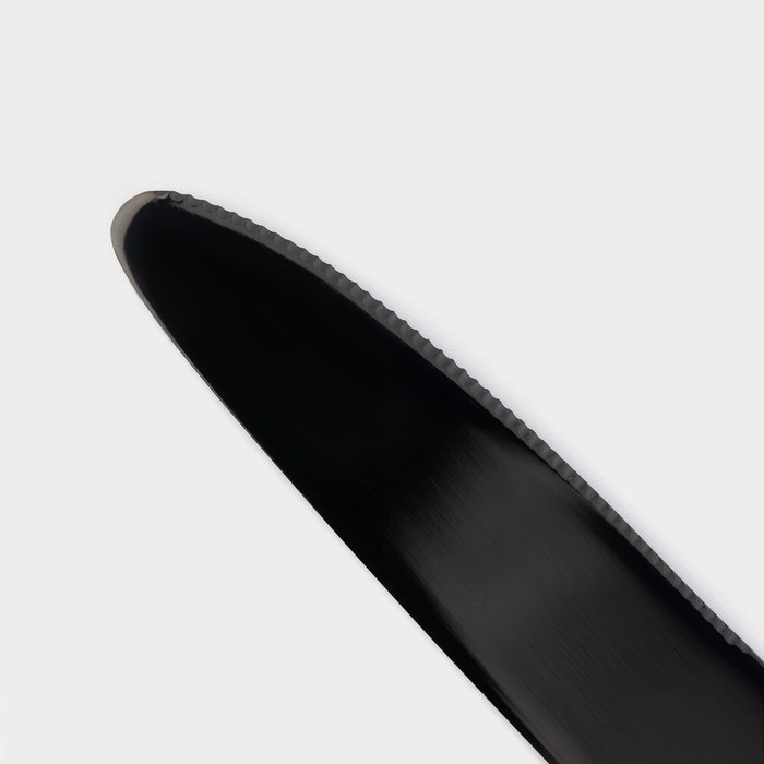 Столовые приборы из нержавеющей стали Magistro &laquo;Оску стандарт&raquo;, 4 предмета, цвет чёрный