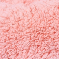 Лежанка для собак и кошек &laquo;Уют&raquo;, мягкий мех, 45 х 35 х 11 см, розовая