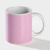 Кружка - хамелеон керамическая Доляна &laquo;Фламинго&raquo;, 350 мл, цвет розовый