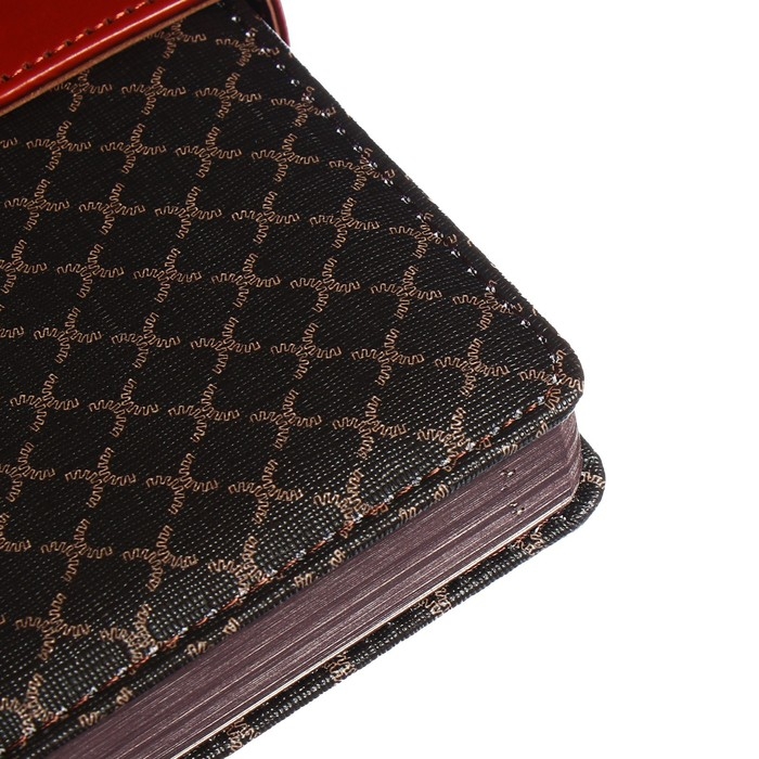 Ежедневник датированный 2024 A5 176 листов, deVENTE.Chelsea, твёрдая обложка из искусственной кожи, коричневый срез, магнитный хлястик, ляссе, кремовый блок 70 г/м2, коричневый