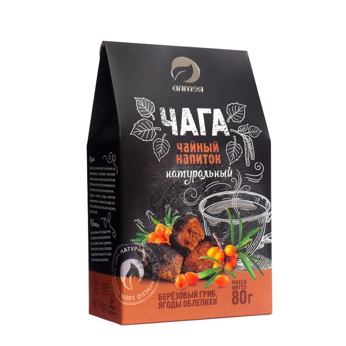 Чайный напиток &laquo;Фиточай чага с облепихой&raquo;, 80 г
