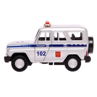 Игровой набор &laquo;Гараж полицейского участка с УАЗ Хантер&raquo;, 22 см, ворота, световые и звуковые эффекты