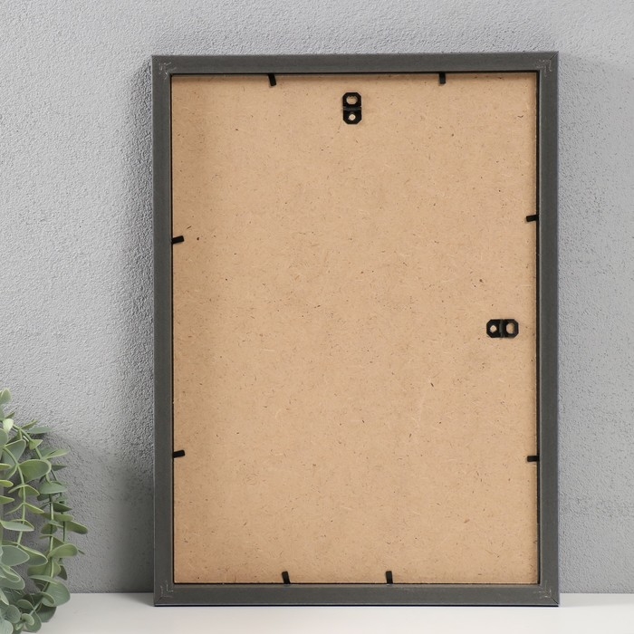 Фоторамка пластик "МИРАМ" 25х35 см, 641877-12, чёрный (пластиковый экран)