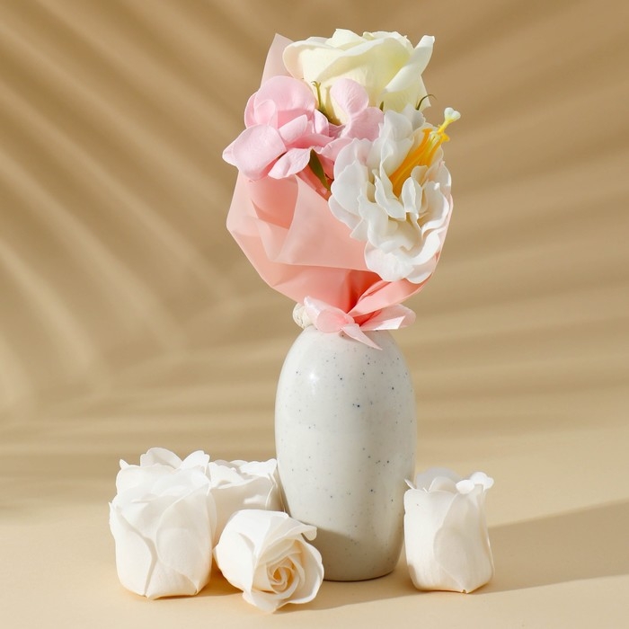 Подарочный набор косметики &laquo;Лучшей на свете&raquo;, мыло лепестковое, ЧИСТОЕ СЧАСТЬЕ