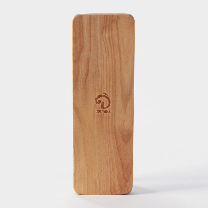 Менажница деревянная Доляна, 30&times;10&times;1,8 см, 3 секции, берёза