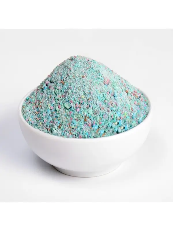 Соль для ванн шипучая Laboratory Katrin с ароматом нежной лаванды и зеленого чая, 100 г