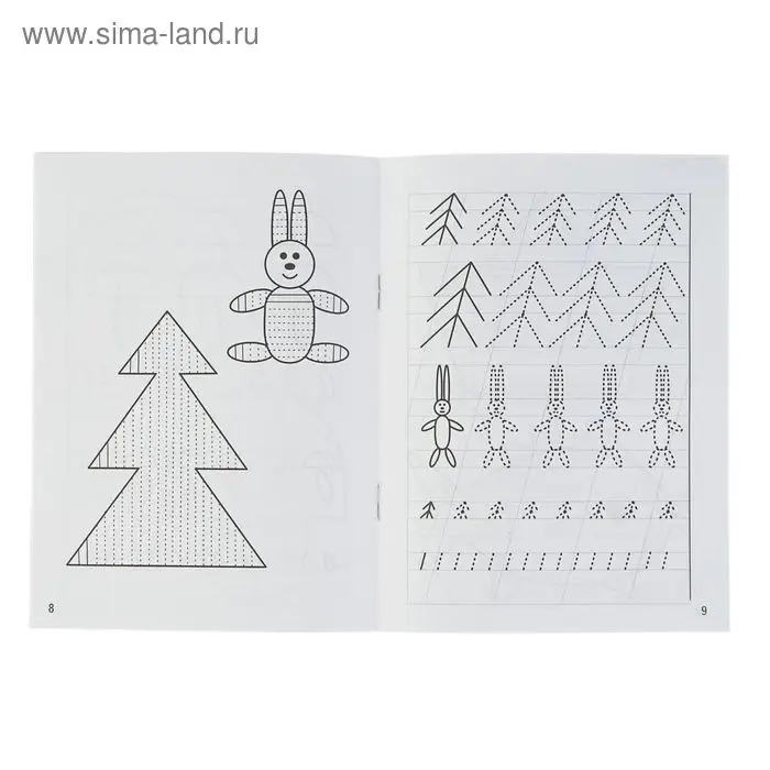 Прописи &laquo;Готовим руку к письму&raquo;. Для детей 5 лет, Бортникова Е.