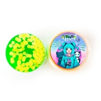 Слайм &laquo;Стекло&raquo;, Зеленый, 90 г, с декоративным наполнителем