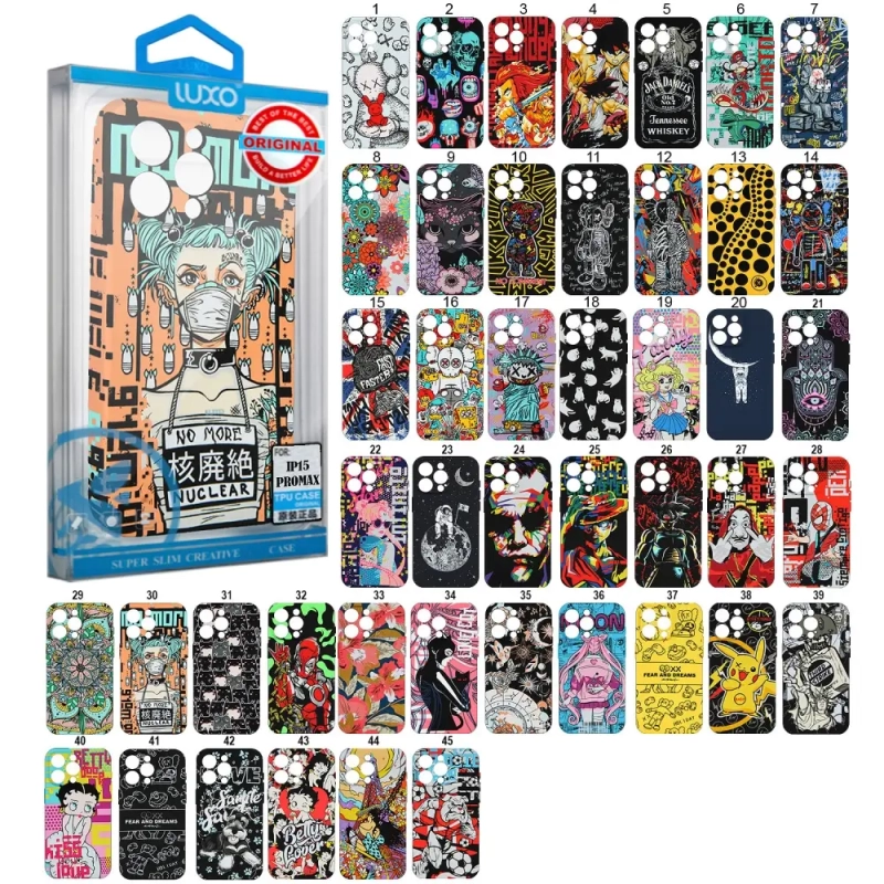 Чехол IPh 15 Pro Max  LUXO