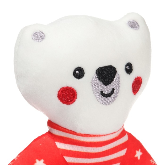 Мягкая погремушка на колечке &laquo;Медвежонок&raquo;, текстиль, в пакете, Крошка Я