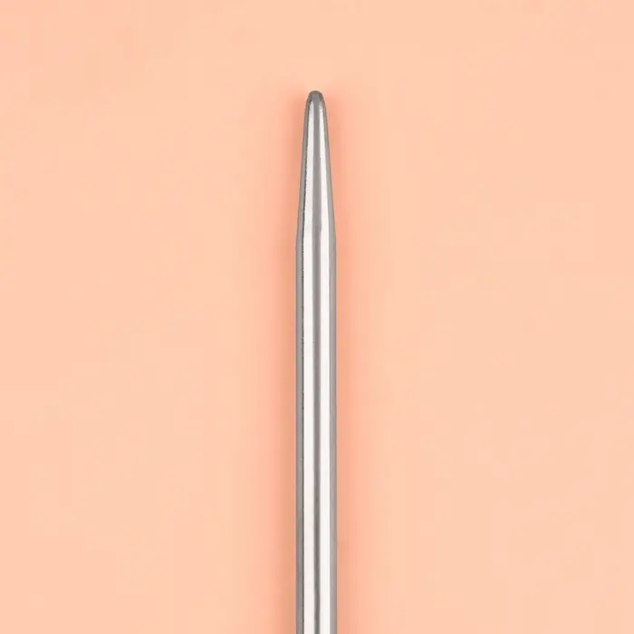 Спицы для вязания, прямые, d=3 мм, 35 см, 2 шт.