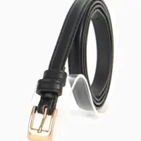 Ремень жен 02-01-01-01, Март2501, 1,3*0,3*110 см, без винта, пряж золото, 1 прокол,