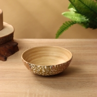 Миска 15х15х6 см, бамбук