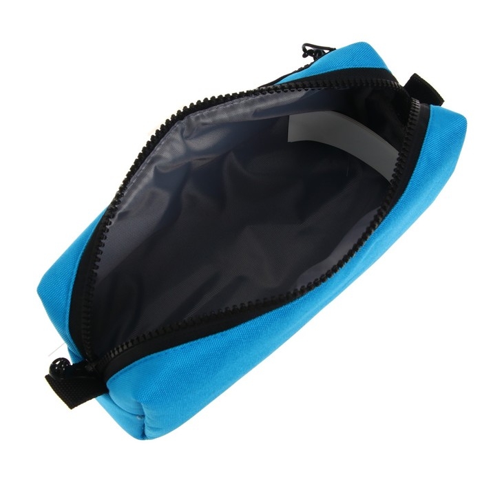 Пенал мягкий, 2 отделения, объёмный, 100 х 210 х 50 мм, Erich Krause, Blue 49001