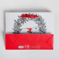 Пакет ламинированный &laquo;Новогодний котёнок&raquo;, MS 23 х 18 х 8 см