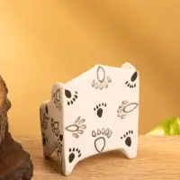 Сувенир &laquo;Кресло с следами&raquo;, 5&times;3&times;6.5 см, дерево, чёрно-белый