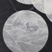 Набор салфеток сервировочных на стол Доляна &laquo;Матера&raquo;, 4 шт, 38&times;38 см, белый