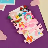 Набор для волос "Маленькие радости" (14 шт) цветок, розовый