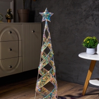 Фигура световая FROSTY "Елка", 100х25х25, 600 LED, 220V, свечение тёплое белое