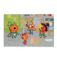 Пазл 60 эл."Три кота. Зимние каникулы" 81259