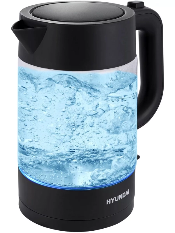 Чайник HYK-G7707 1,7л 2200Вт графит (стекло)