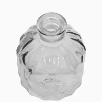 Ваза настольная стекло "Миниатюра" (набор 12 шт) 8-13 см, прозрачный