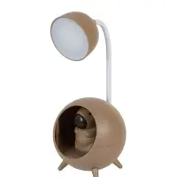 Ночник "Капибара в круглом кресле" LED 3Вт 5V USB АКБ 2 режима 8,5х8,5х25,5 см