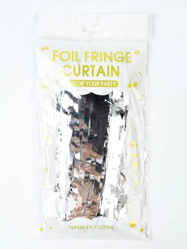 Занавес для фотозоны &laquo;Дождик&raquo; цвет серебро, 1*2 м