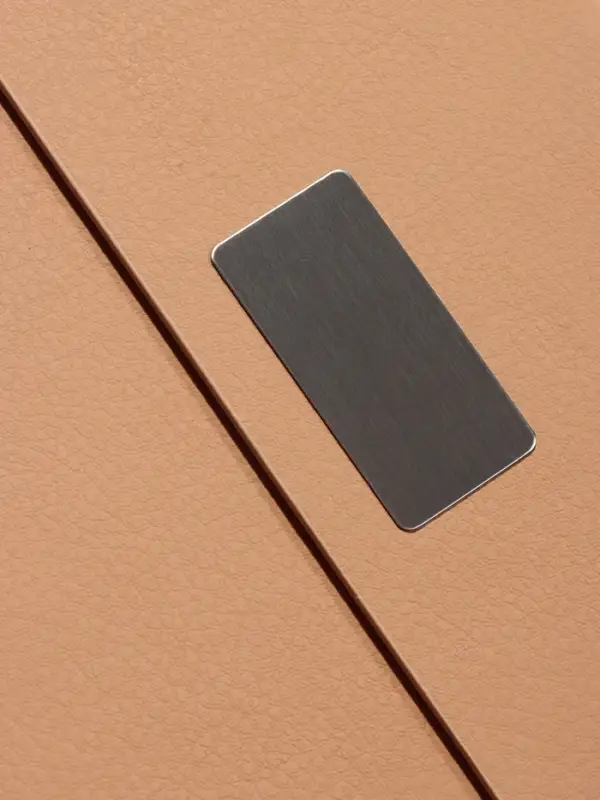 Ежедневник недатированный формат А5, с клапаном, 112л, линия, пвх, Бежевый