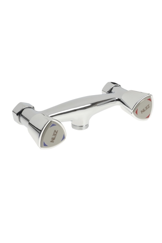 Смеситель для душа ZEIN Z4196, однорычажный, шланг 150 см, лейка 5 режимов, хром