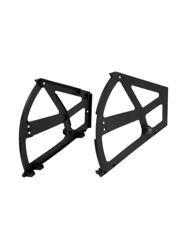 Механизм для обувницы полок CAPPIO, 2-х ярусная, до 13 мм, пластик, черный