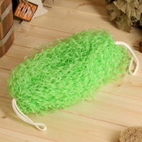 Мочалка банная  "Бублик" большая цвет МИКС 32 см