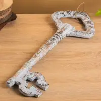 Сувенир &laquo;Ключ от счастья&raquo;, 4.5&times;21&times;50 +/- 3 см, дерево, голубой