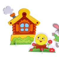 3D конструктор &laquo;Народные сказки, колобок&raquo;