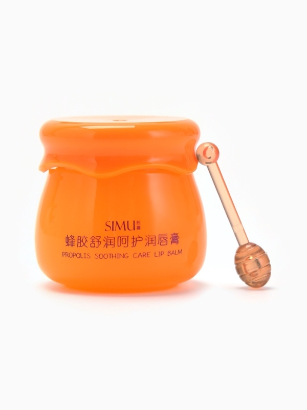 Увлажняющий бальзам для губ с мёдом