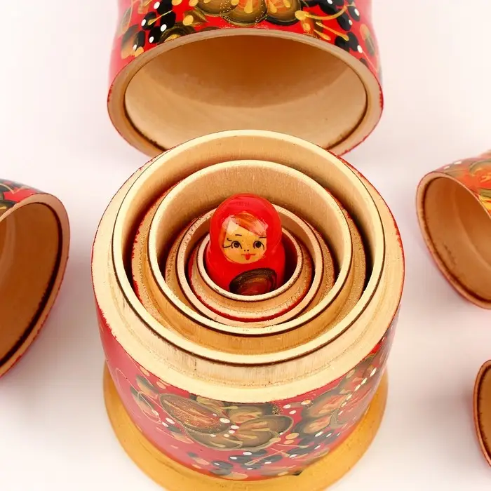 Матрёшка 5 в 1 большая, МИКС