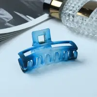 Крабик для волос &laquo;Кэнди&raquo;, матовый прямой, 7 см, МИКС